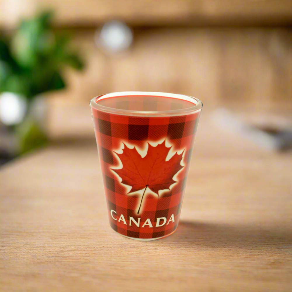 CDN Tartan Shot Glass