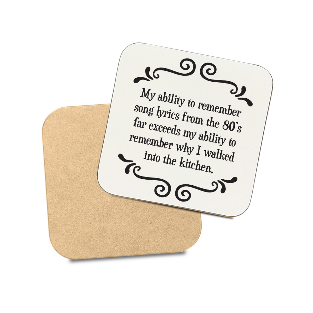Scrunchy Face Coasters - Song Lyrics