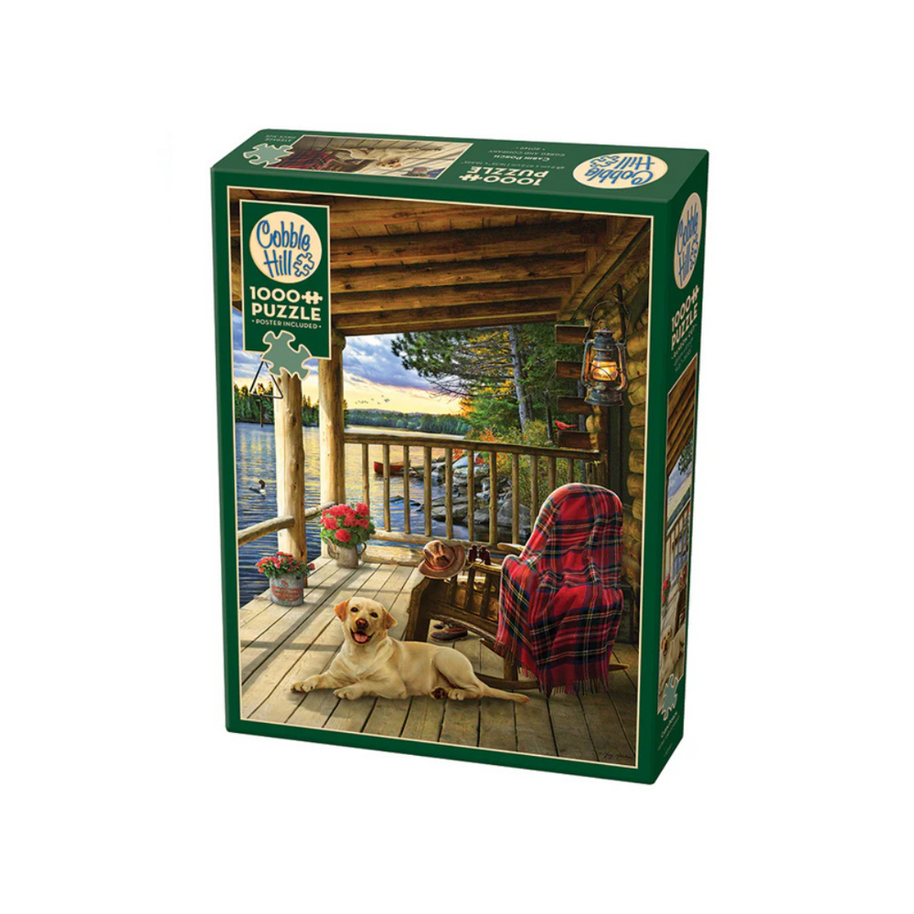 Cobble Hill Puzzles - Cabin Porch