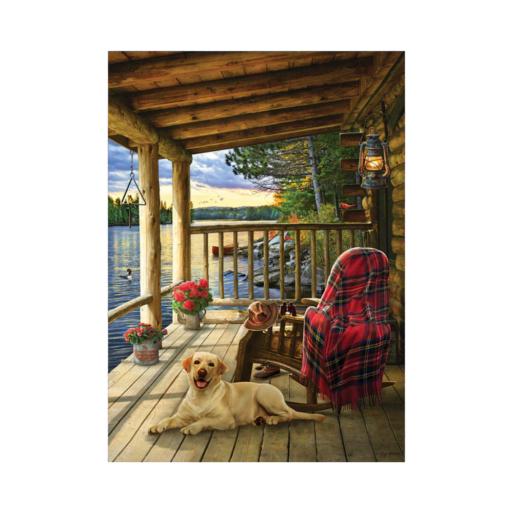 Cobble Hill Puzzles - Cabin Porch