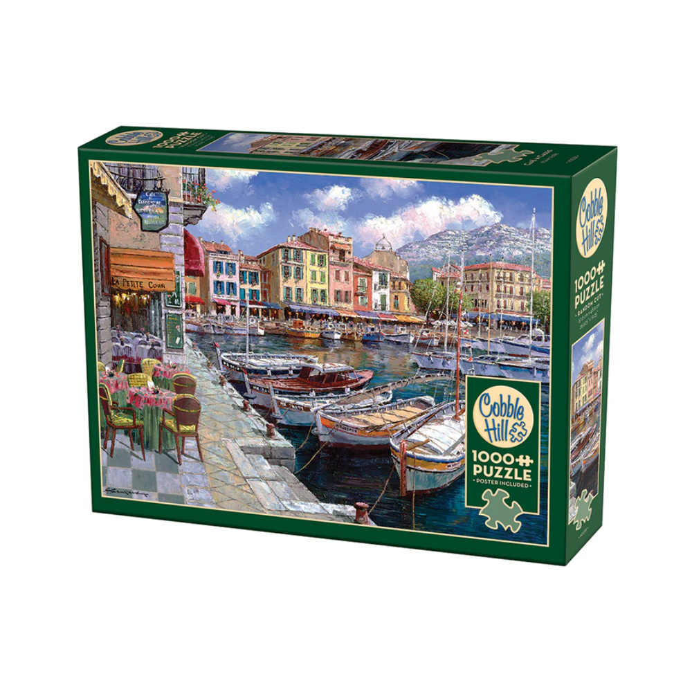 Cobble Hill Puzzles - Cafe in Cassis