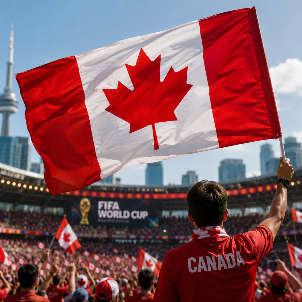 Canada Flag (3X5ft) Extra Heavy Poly
