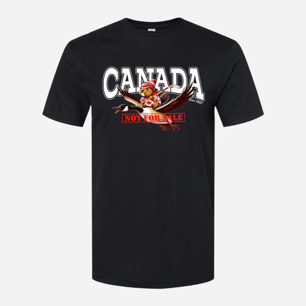 Canada Not for Sale T-Shirt Black