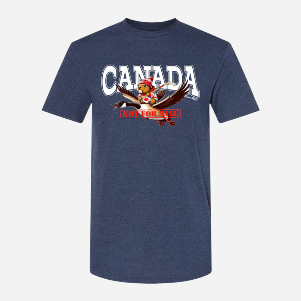 Canada Not for Sale T-Shirt Navy