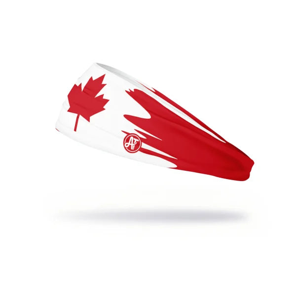 Canada White/Red - Active Tube Headband