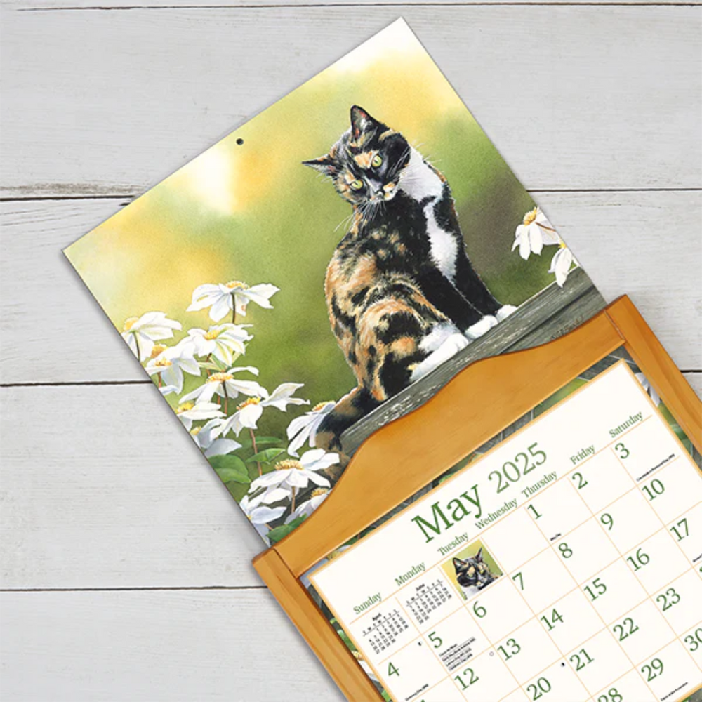 Lang 2025 Calendar - Cats in the Country