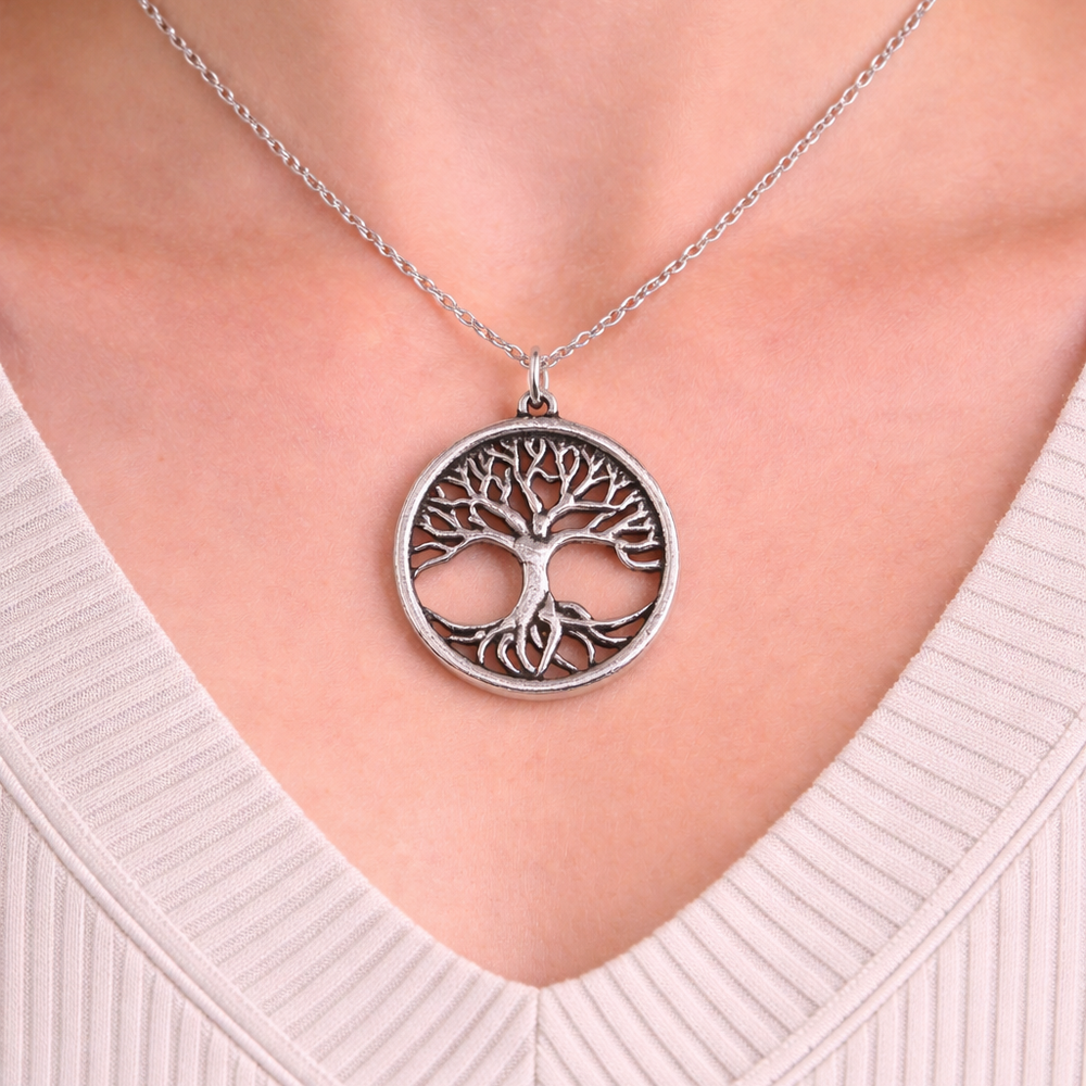 St Justin Tree of Life Pendant