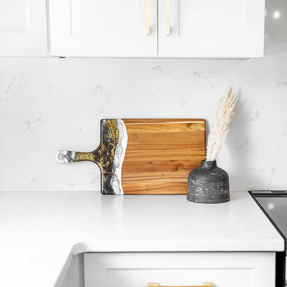 Cheese Board Large Onyx by Lynn & Liana