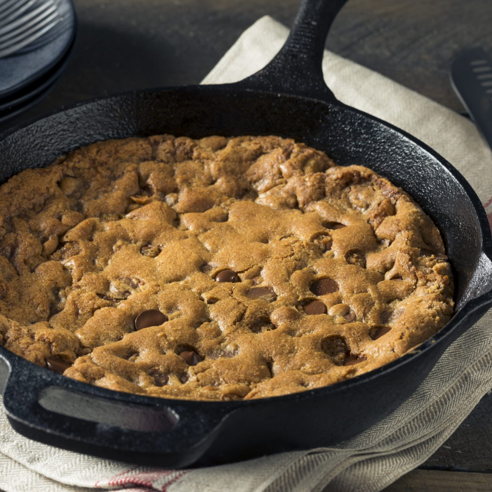 The Delicious Dessert Skillet-Chocolate Chip Cookie