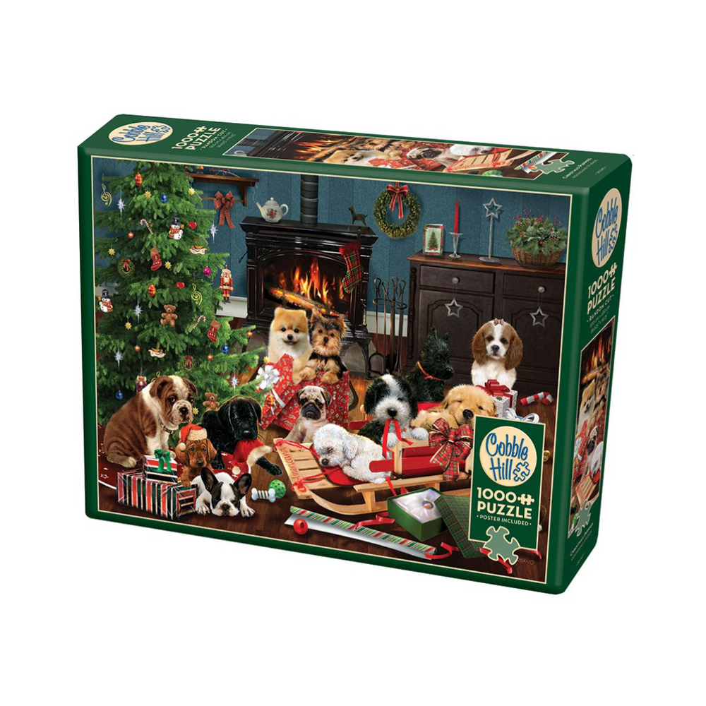 Cobble Hill Puzzles - Christmas Puppies