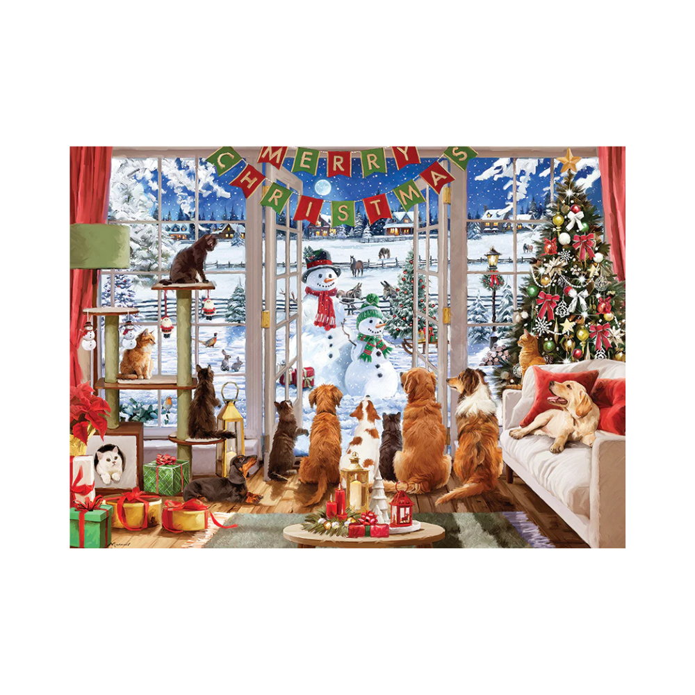 Cobble Hill Puzzles - Christmas Visitors