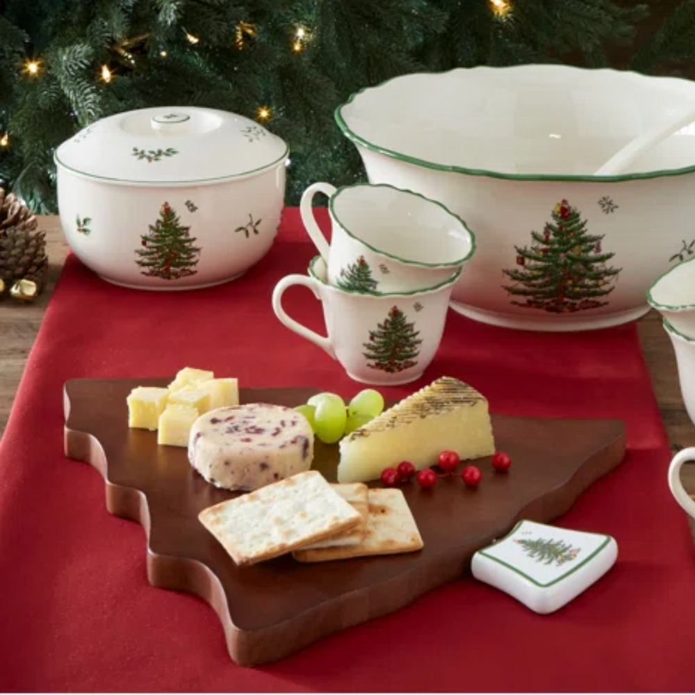 Spode Christmas Covered Casserole Round 2pt