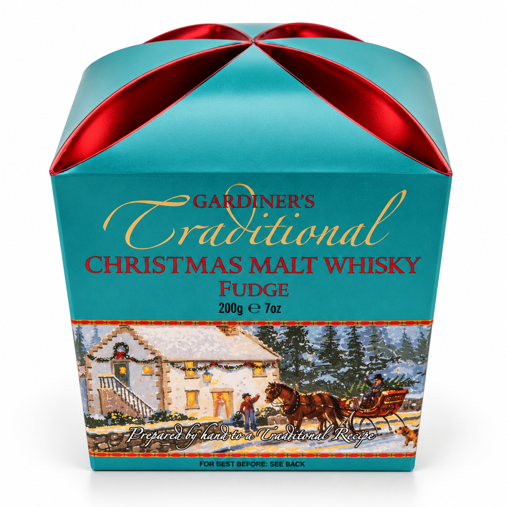 Gardiners Winter Sleigh Whisky Fudge 200g