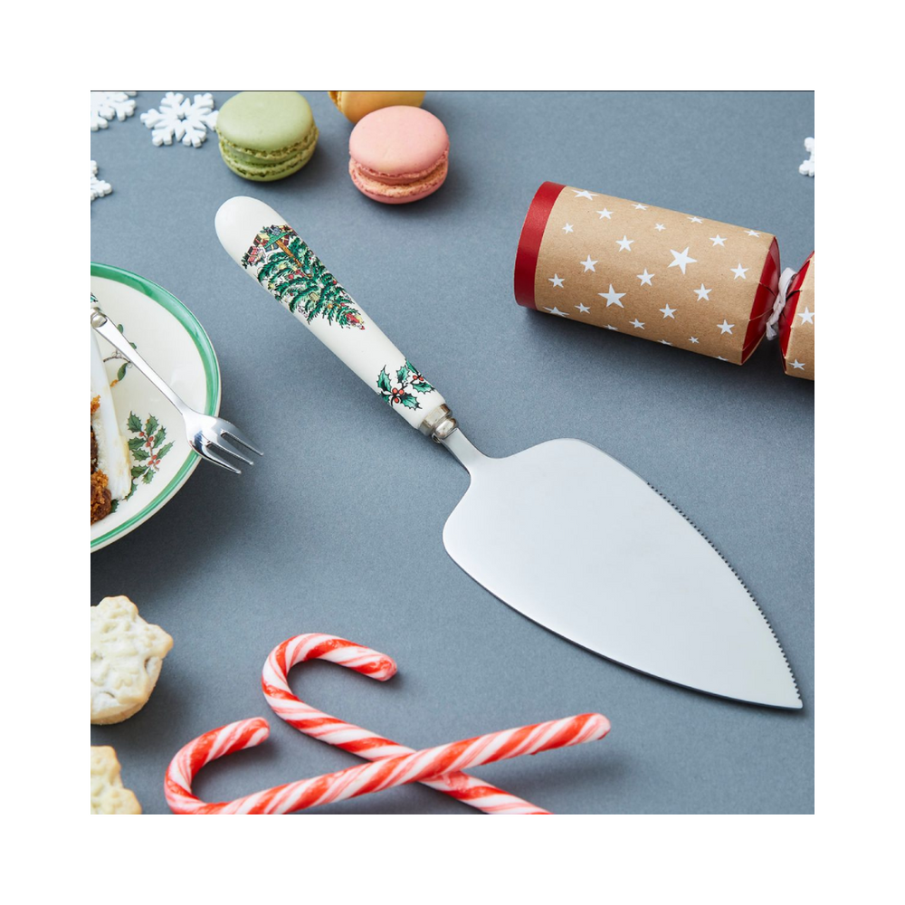 Spode Christmas Tree Cake Slice