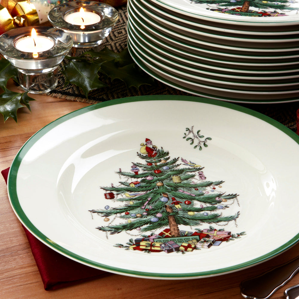 Spode Christmas Tree Dinner Plate 10.5"
