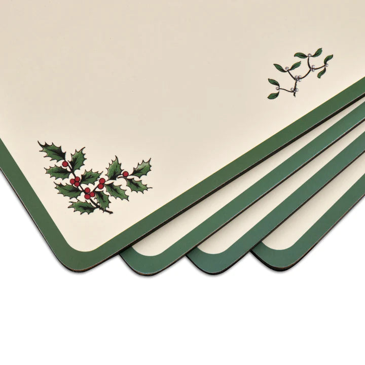 Spode Christmas Tree Placemats - Set of 4