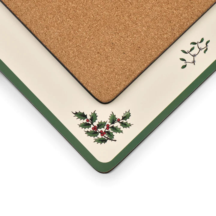 Spode Christmas Tree Placemats - Set of 4