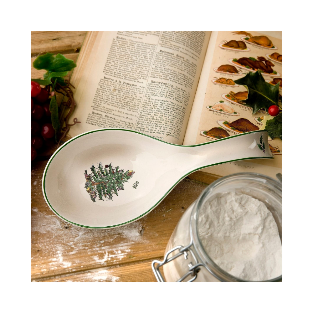 Spode Christmas Tree Spoon Rest