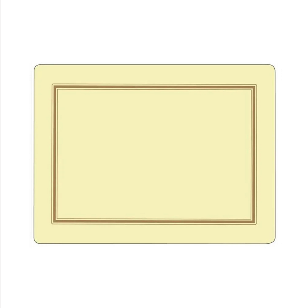 Classic Cream Placemats - Set of 4