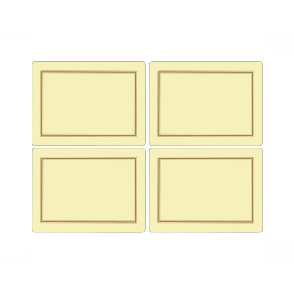 Classic Cream Placemats - Set of 4