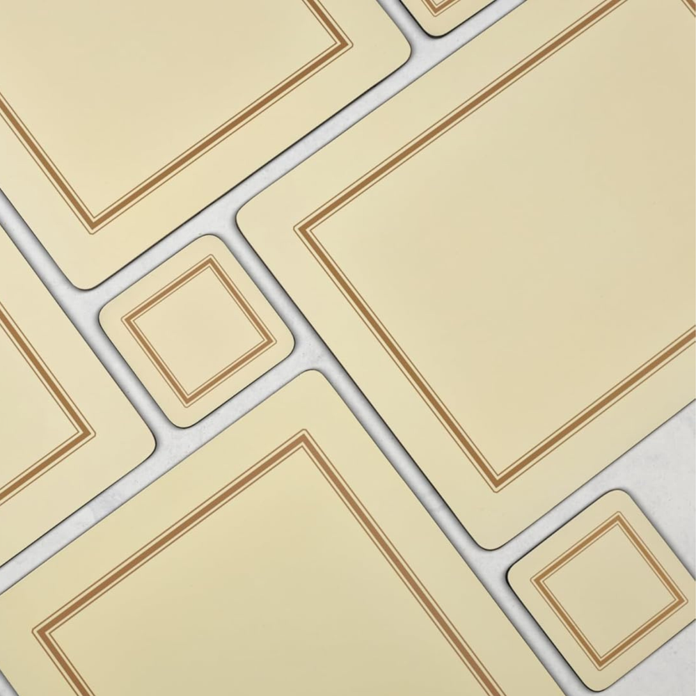 Classic Cream Placemats - Set of 4