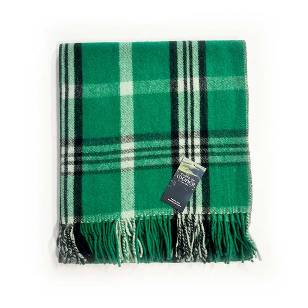 Cliffs of Moher Deluxe Wool Blanket