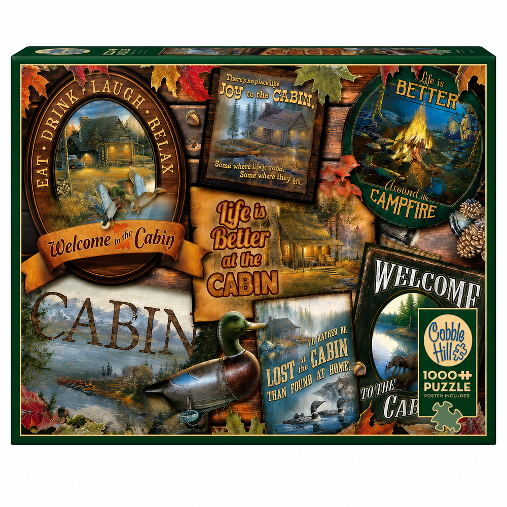 Cobble Hill Cabin Signs Puzzle