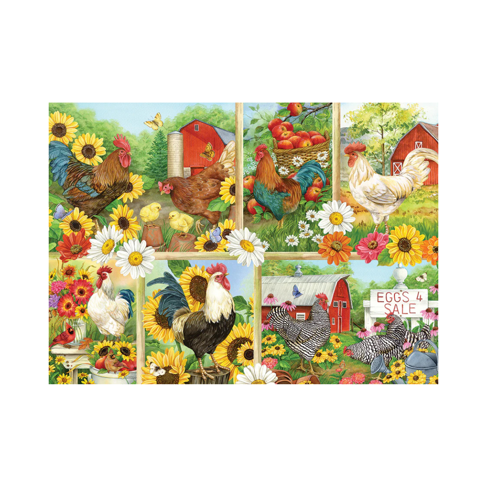 Cobble Hill Puzzles - Cockadoodledo