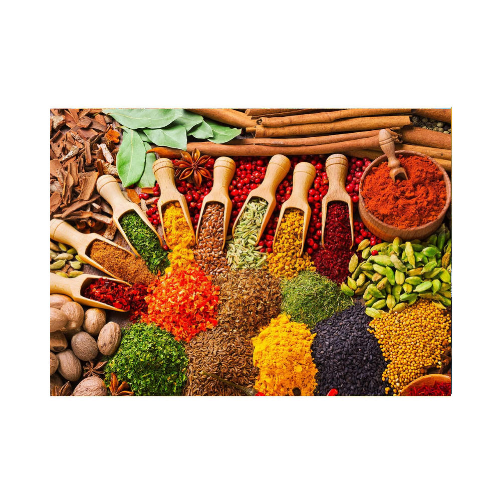 HUADADA 1000 Pieces Puzzle - Colourful Spices