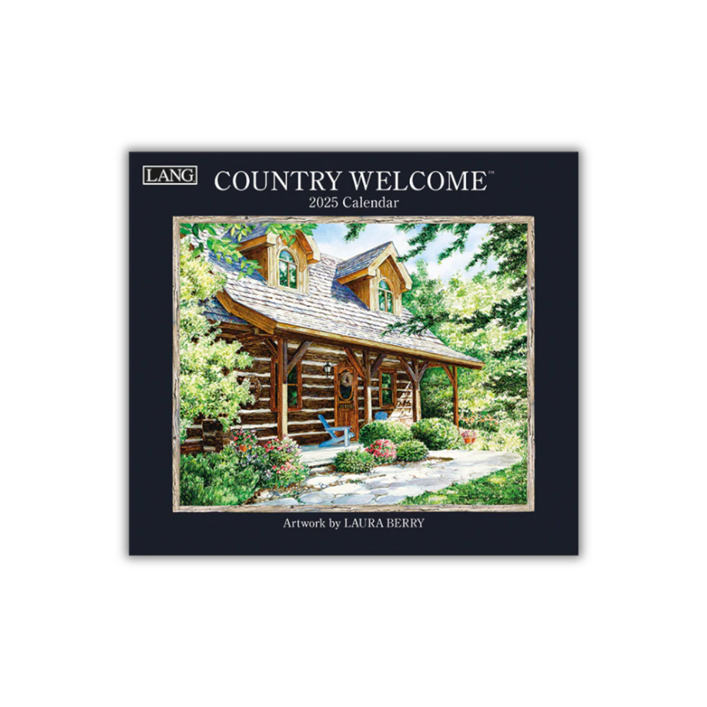 Lang 2025 Calendar - Country Welcome