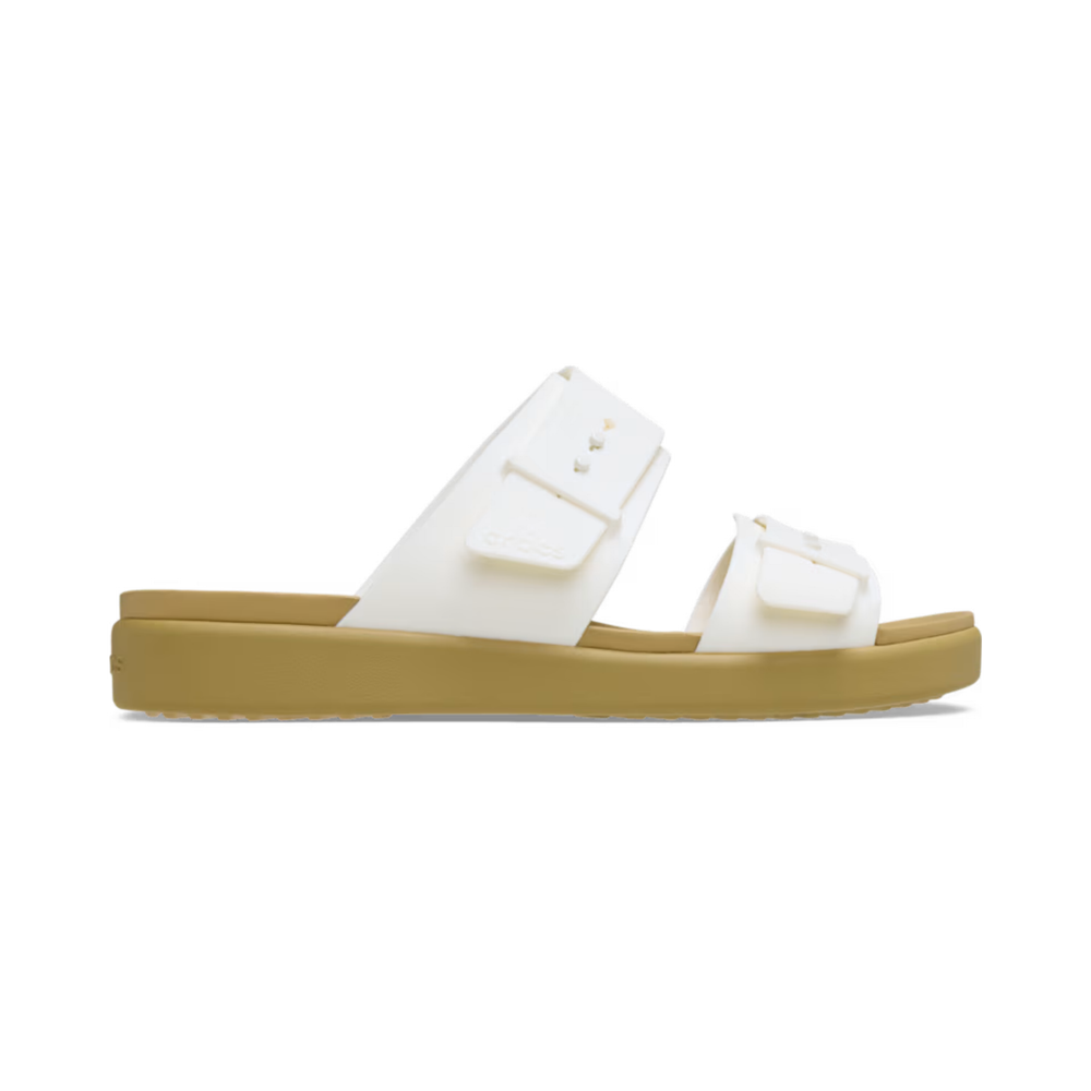 Crocs Brooklyn Buckle Low Low Chalk/Tan