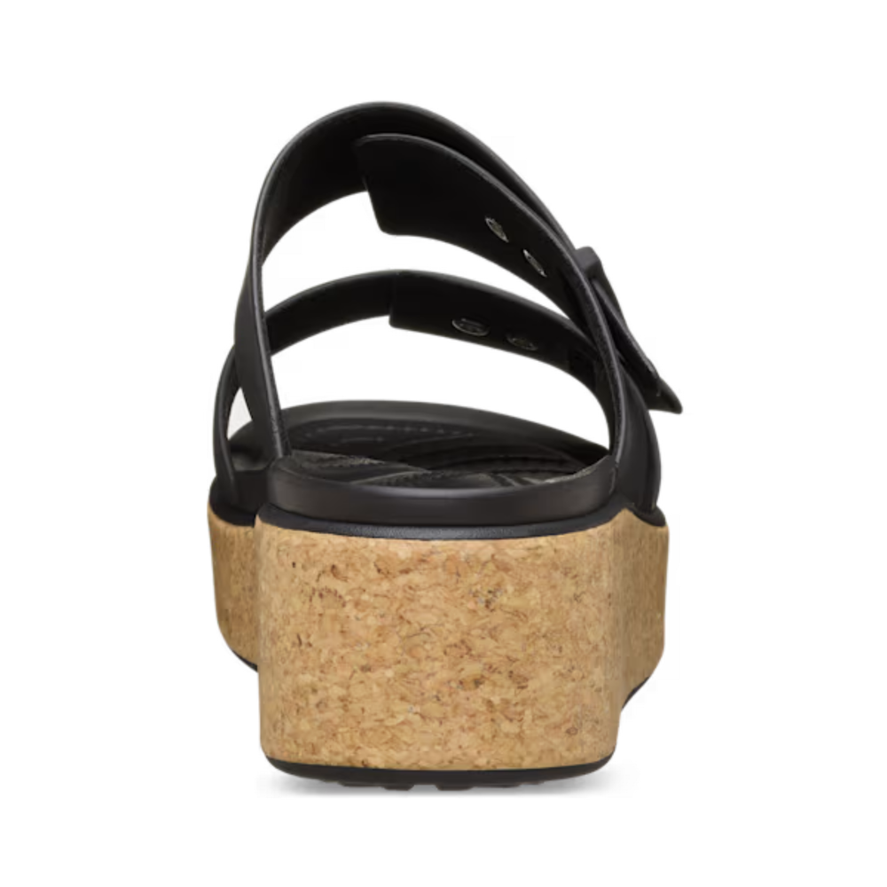 Crocs Brooklyn Cork Buckle Low Low Black