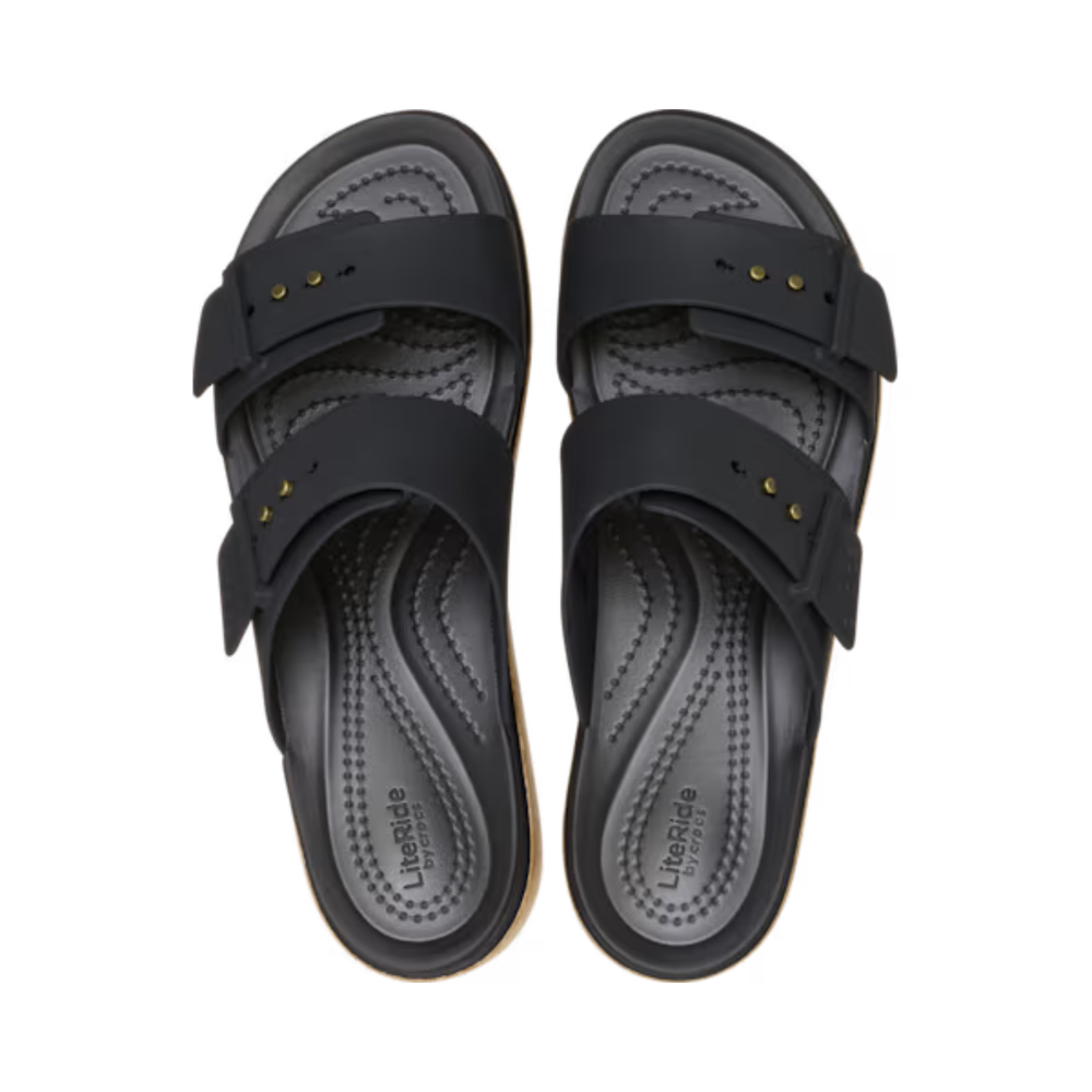 Crocs Brooklyn Cork Buckle Low Low Black