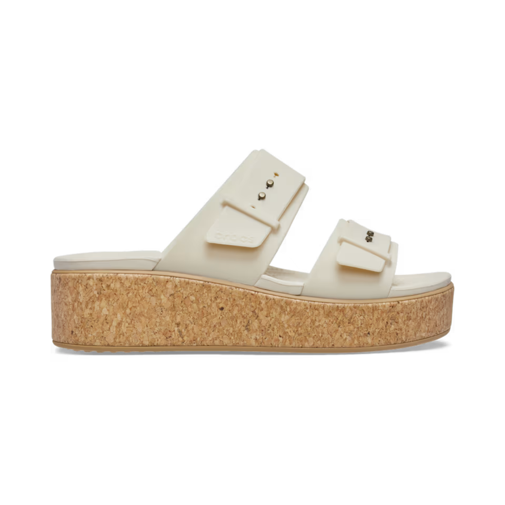 Crocs Brooklyn Cork Buckle Low Low Frappe