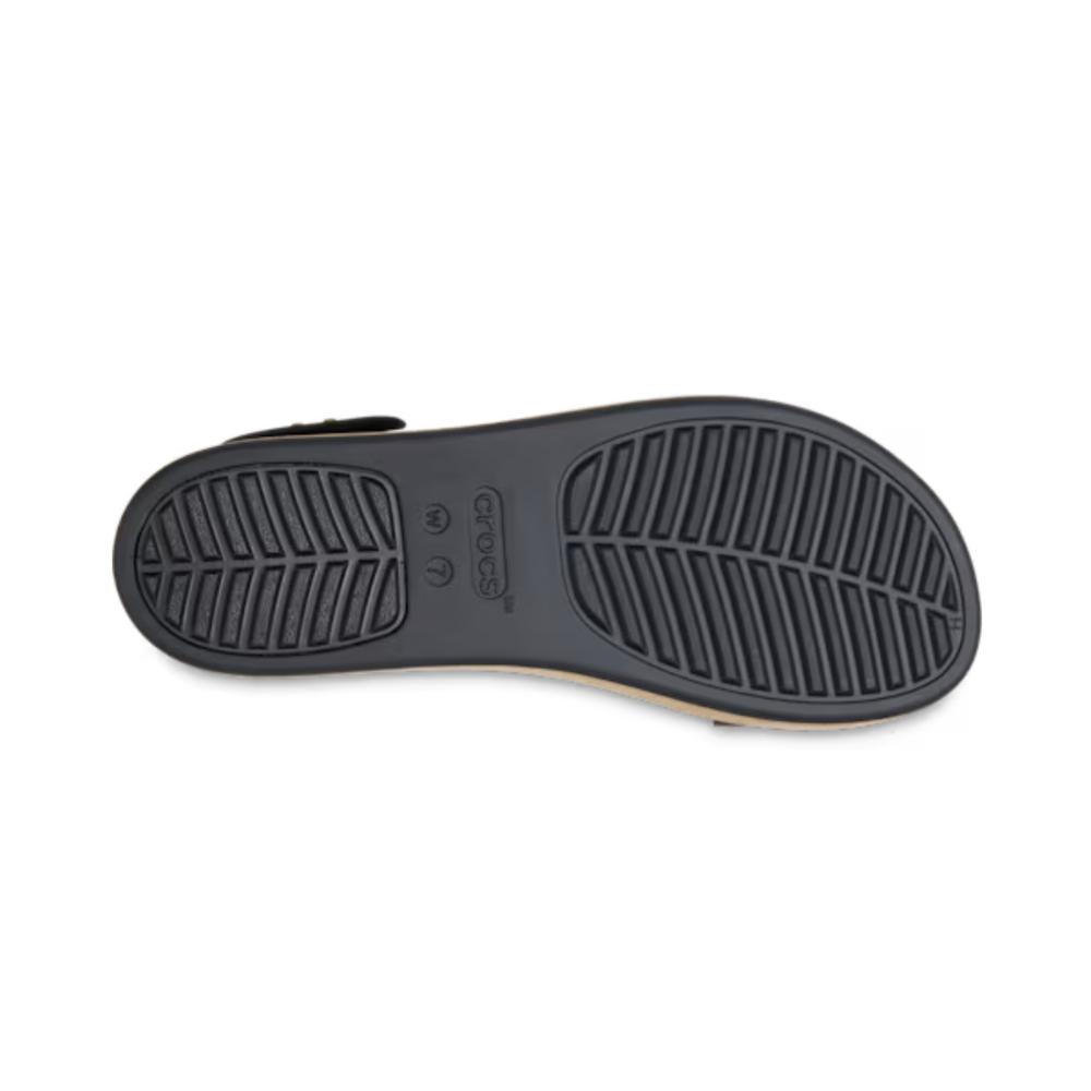 Crocs Brooklyn Cork Low Wedge Black/Black
