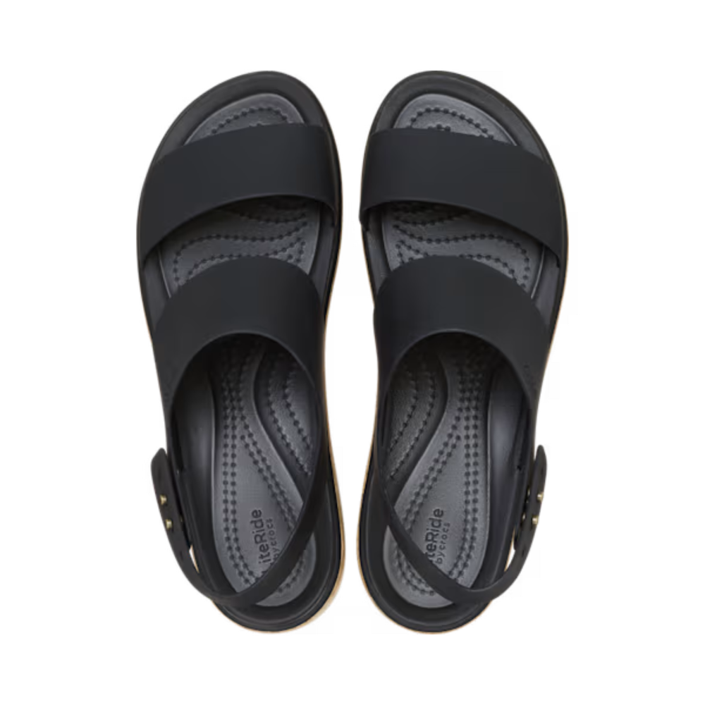 Crocs Brooklyn Cork Low Wedge Black/Black