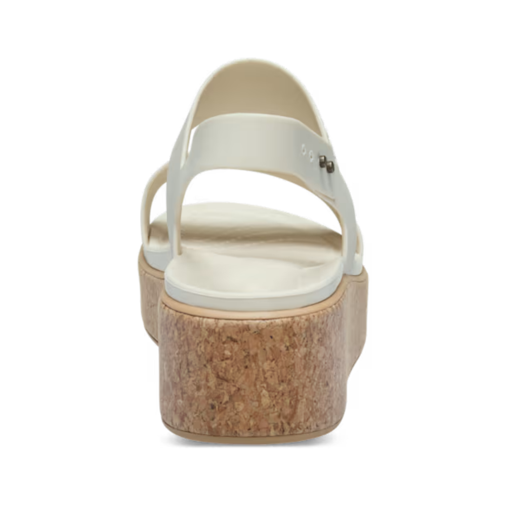 Crocs Brooklyn Cork Low Wedge Frappe