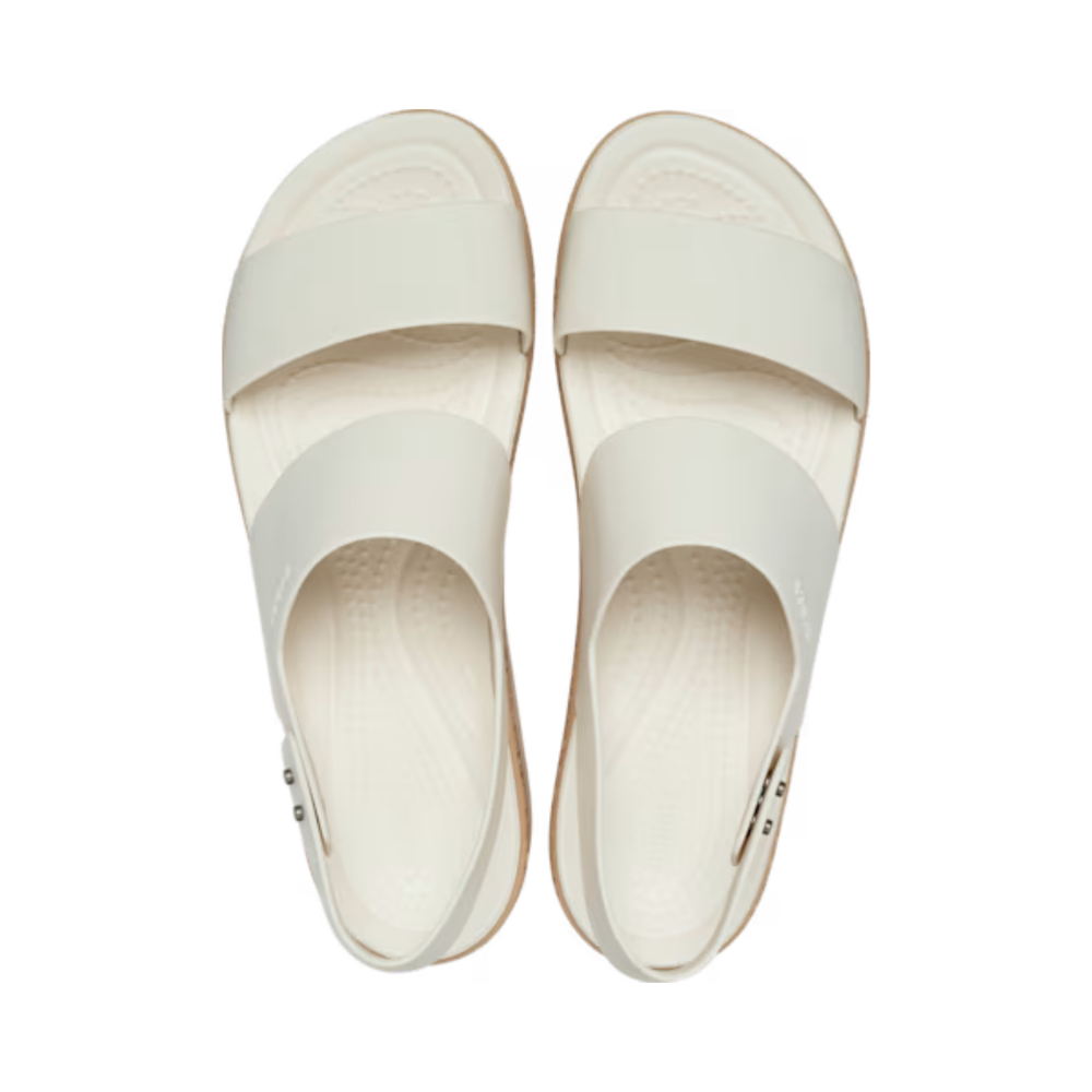 Crocs Brooklyn Cork Low Wedge Frappe