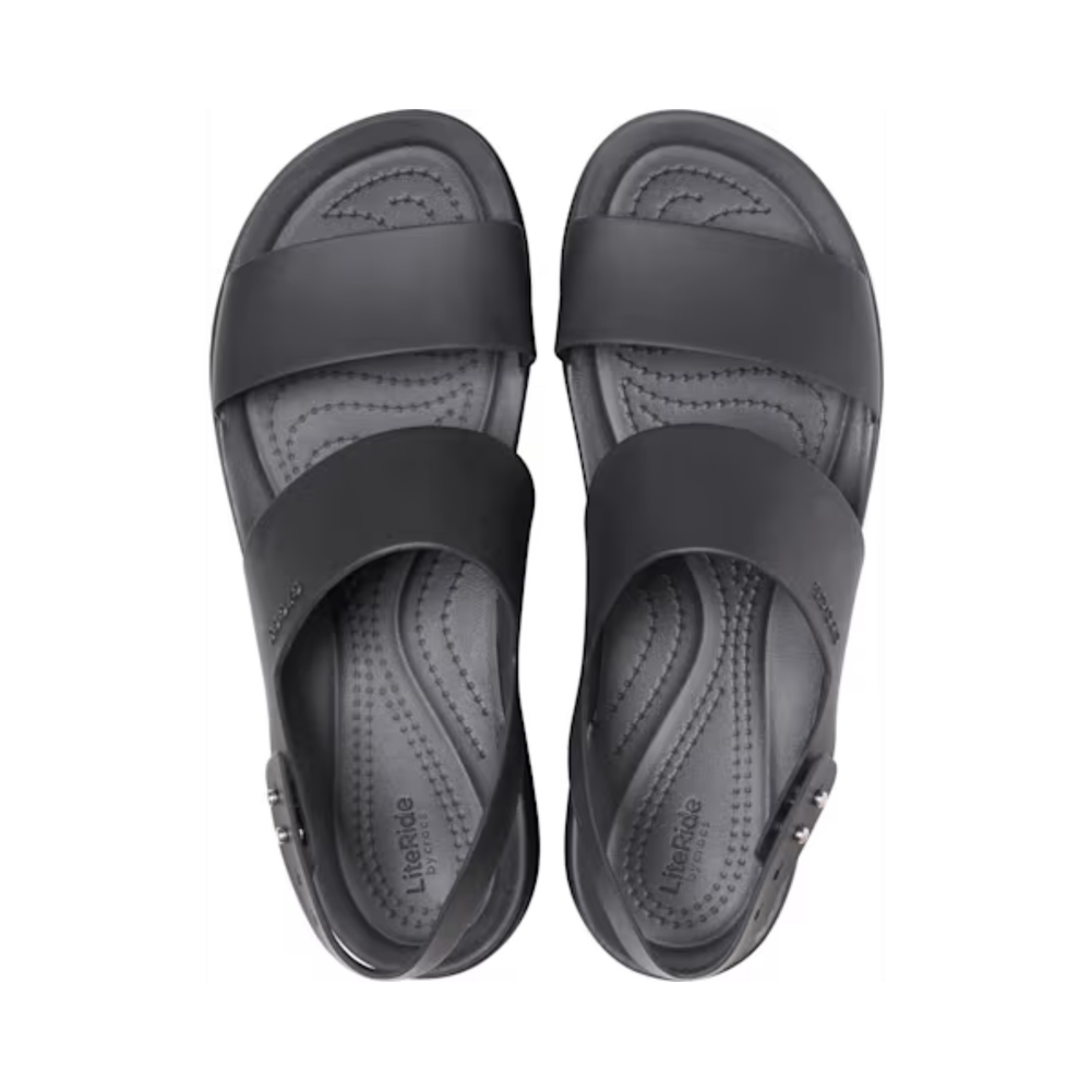 Crocs Brooklyn Low Wedge Black/Black