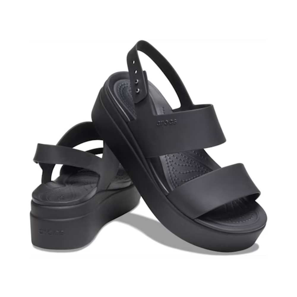 Crocs Brooklyn Low Wedge Black/Black