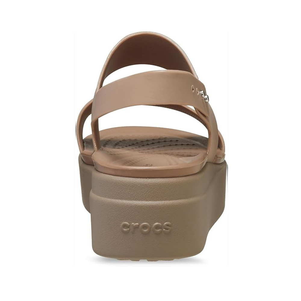 Crocs Brooklyn Low Wedge Latte/Mushroom