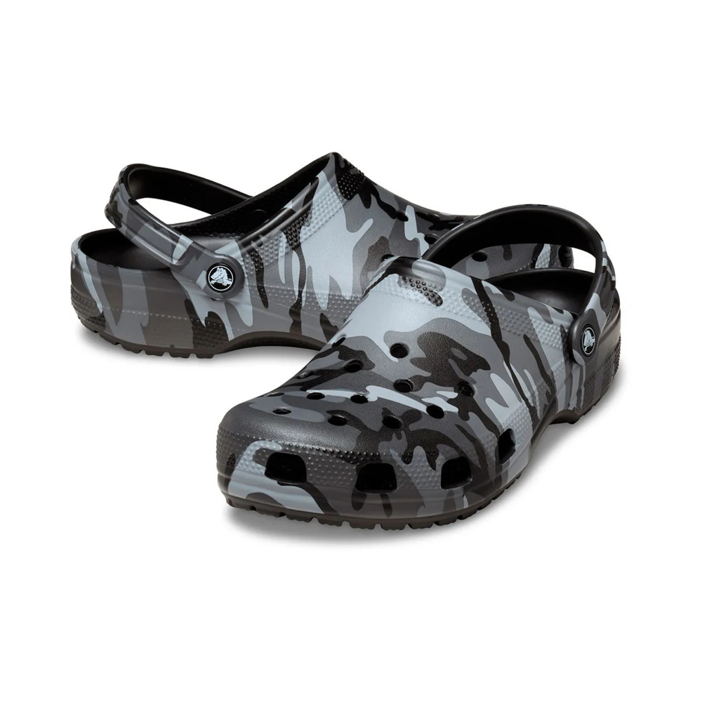 Crocs Classic Camo Black/Slate Grey