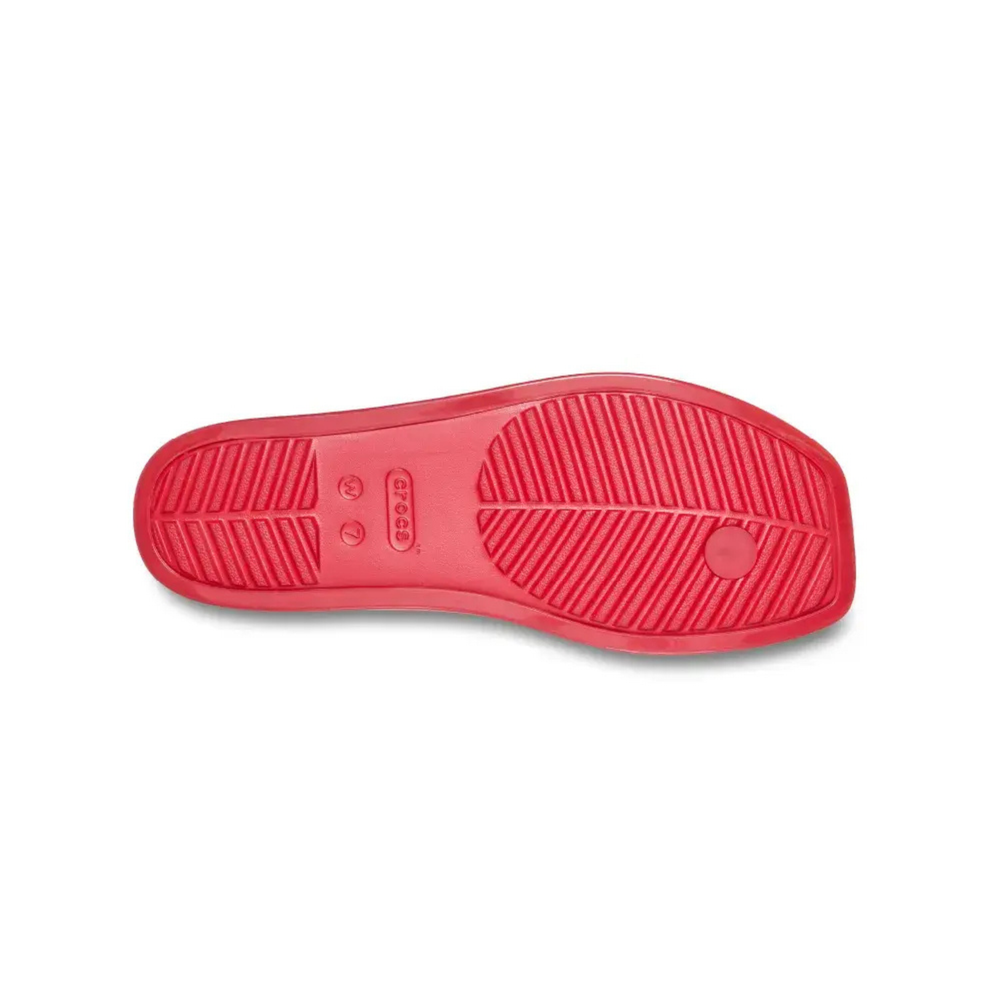 Crocs Miami Jelly Flip Court Red Jelly