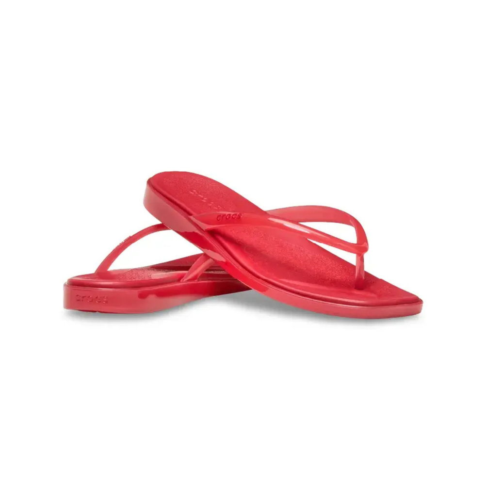 Crocs Miami Jelly Flip Court Red Jelly