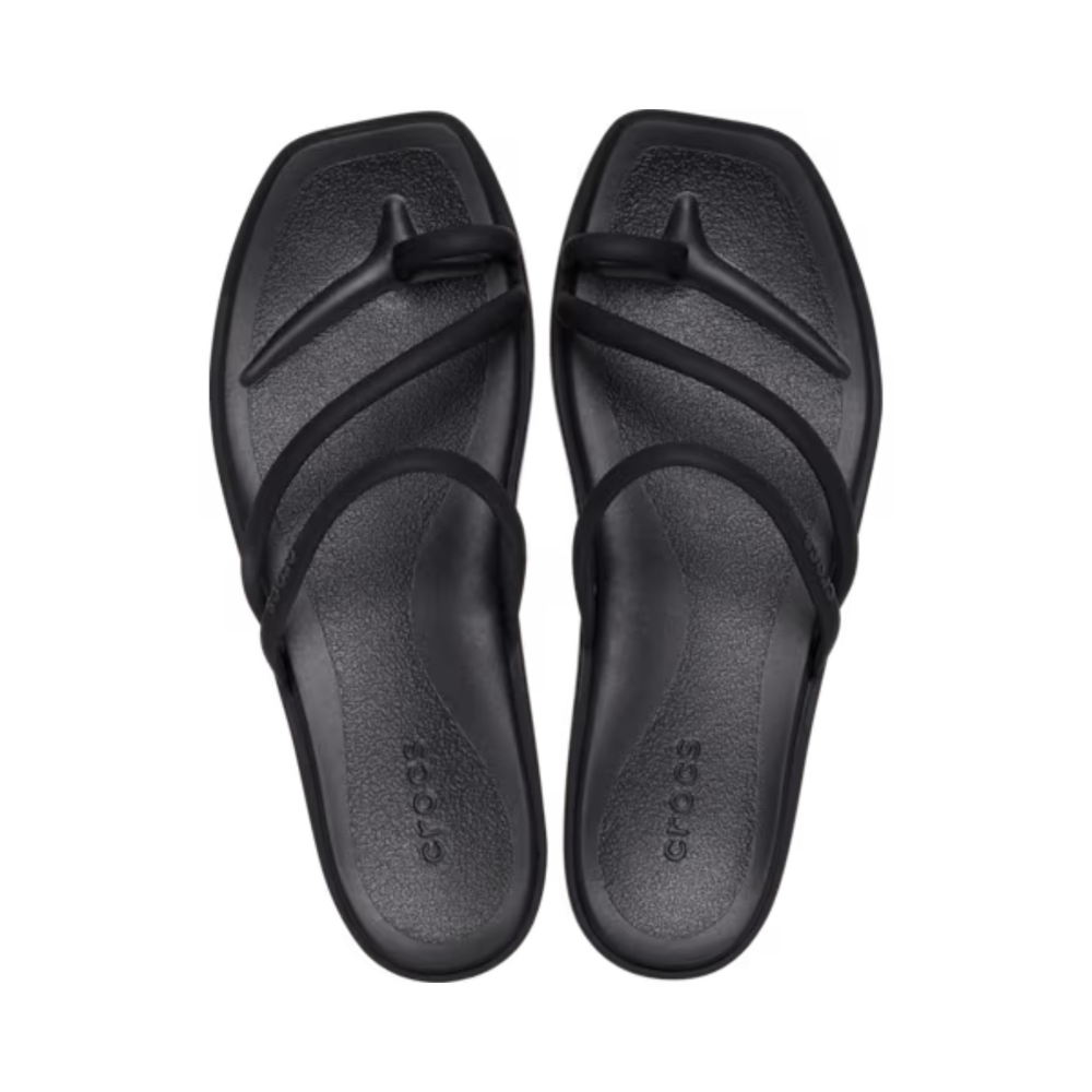 Crocs Miami Toe Loop Sandal Black
