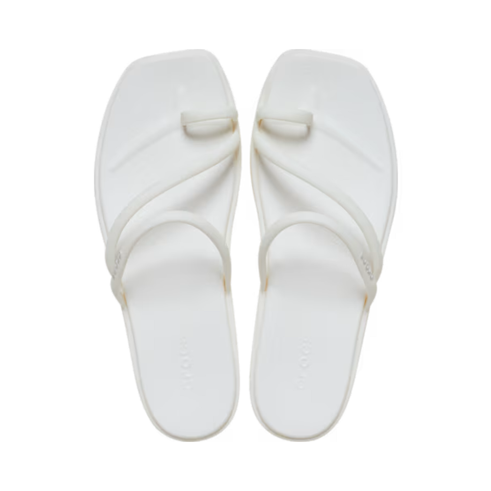 Crocs Miami Toe Loop Sandal Chalk