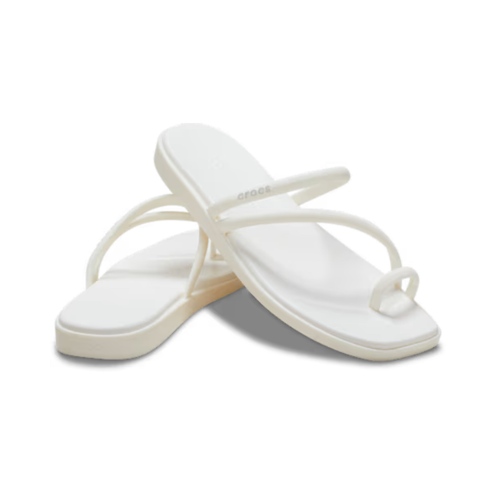 Crocs Miami Toe Loop Sandal Chalk