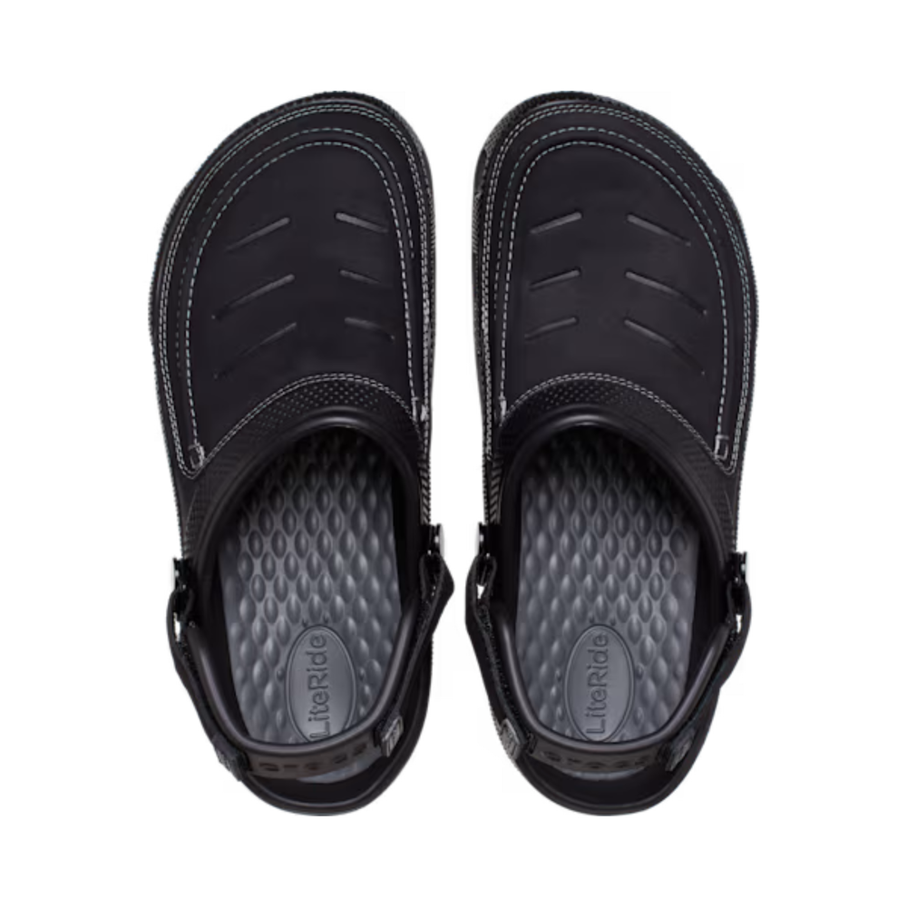Crocs Yukon Vista II LiteRide Clog Black/Slate Grey