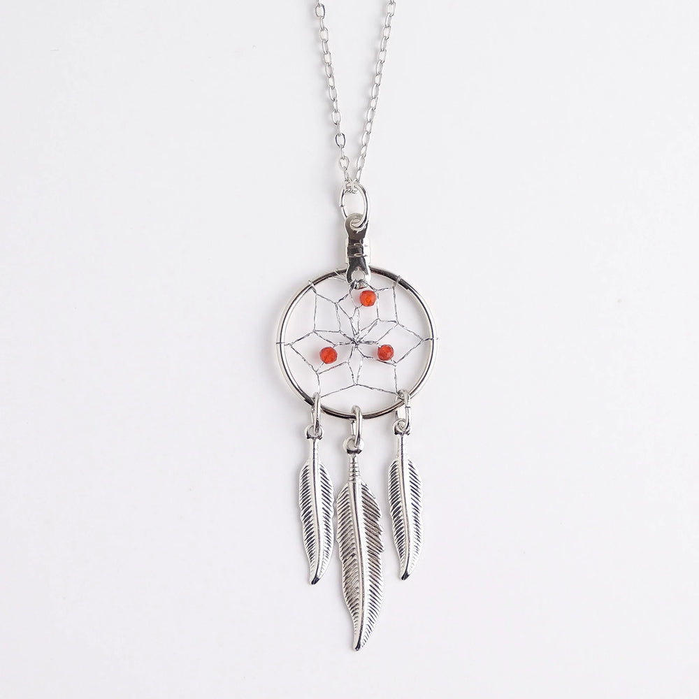 MNC-Birthstone Necklace for July - Carnelian
