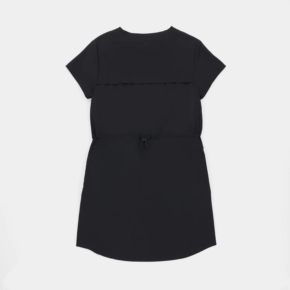 Tilley Tech Slk Tee Dress Black